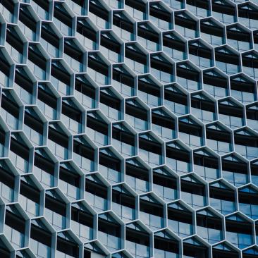 a metaphorical blockchain picture